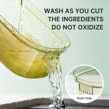 Afbeelding in Gallery-weergave laden, New Multifunction Vegetable Cutter With Basket And Brush Portable Slicer Chopper Kitchen Tools