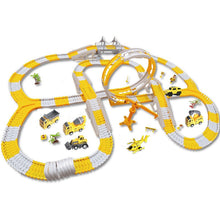 Afbeelding in Gallery-weergave laden, Electric toy track car wholesale children educational changeable track car small train track toy
