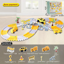 Afbeelding in Gallery-weergave laden, Electric toy track car wholesale children educational changeable track car small train track toy
