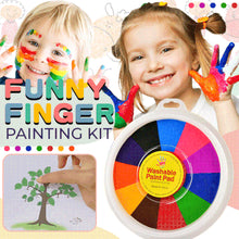 Afbeelding in Gallery-weergave laden, Kindergarten Graffiti Palm Painting Ink Pad Children&#39;s DIY Finger Painting Ink Pad
